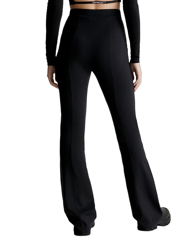 Γυναικείο Κολάν Calvin Klein Logo Elastic Milano Legging Ck Black  J20J221917-BEH
