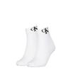 Ανδρικές Κάλτσες Calvin Klein Quarter 2p Monogram White 701228805-002