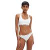 Γυναικείο Μπουστάκι Calvin Klein Unlined Bralette White 0000F3785E-100