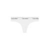 Γυναικείο Εσώρουχο Calvin Klein Thong White 0000F3786E-100