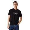 Ανδρικό T-Shirt Calvin Klein SS Hero Monologo 30s Black LV040EM286-UB1