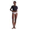 Γυναικείο Εσώρουχο Calvin Klein Thong 3pk Azalea White Grey Heather 000QD5209E-NP4