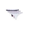 Γυναικείο Εσώρουχο Calvin Klein Thong 3pk Nightshade Lilac Sugar White 000QD5209E-QA7