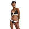 Γυναικείο Σουτιέν Calvin Klein Triangle Unlined Black 000QF1061E-001