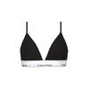 Γυναικείο Σουτιέν Calvin Klein Triangle Unlined Black 000QF1061E-001