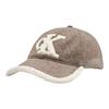 Γυναικείο Καπέλο Calvin Klein Felt/Sherpa Cap W/Chenille Log Demitasse Heather LV04F5092G-BAM