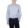 Ανδρικό Πουκάμισο Calvin Klein Stretch Collar Stripe Slim Light Blue K10K110549-0GY