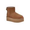 Γυναικεία Μποτάκια Ugg Classic Mini Platform Chestnut 1134991-CHE