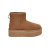 Γυναικεία Μποτάκια Ugg Classic Mini Platform Chestnut 1134991-CHE