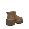 Γυναικεία Μποτάκια Ugg Classic Ultra Mini New Heights Brown 1158311-HCK
