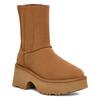 Γυναικεία Μποτάκια Ugg Classic Twin Sea Chestnut 1158313-CHE