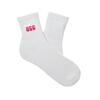 Κάλτσες UGG Quinlin Logo Quarter 2 Pack Chroma Pink / Grey Heather 1171623-CNKG