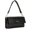 Γυναικεία Τσάντα ΕVERY OTHER Croc Flap Over Shoulder/ Crossbody Black 12079-BLACK
