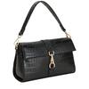 Γυναικεία Τσάντα EVERY OTHER Single Strap Flapover Shouler Bag Black 12095-BLACK