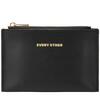 Γυναικεία Καρτοθήκη EVERY OTHER Zip Top Card Holder Black 12101-BLACK