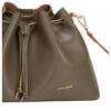 Γυναικεία Τσάντα EVERY OTHER Drawstring Shoulder Crossbody Dark Taupe 12102-DARKTAUPE