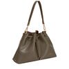 Γυναικεία Τσάντα EVERY OTHER Drawstring Shoulder Crossbody Dark Taupe 12102-DARKTAUPE