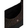 Γυναικεία Τσάντα Tommy Hilfiger Th Jacquard Shoulder Bag Black AW0AW17072-BDS