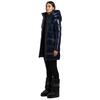 Γυναικείο Μπουφάν Khujo Haya Shiny Midnight Blue HAYASHINY-407