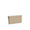 Γυναικείο Πορτοφόλι Calvin Klein Sculpted Long Fold Strap Wallet Crockery LV04K1006G-PBF