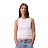 Γυναικείο Top Calvin Klein Jeans A Wvn Lbl 2X2 Cttn Brilliant White LV047C201G-YAA