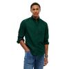 Ανδρικό Πουκάμισο Tommy Jeans Tjm Reg Baby Corduroy Shirt Ext Velvet Green DM0DM23517-MBM
