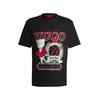 Ανδρικό T-shirt Hugo Daporoni Black 50538254-001