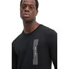 Αντρική Μπλούζα Calvin Klein Horizontal Logo Ls Black K10K113589-BEH