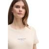 Γυναικείο T-shirt Calvin Klein Gradient Monologo Slim Brazilian Sand J20J225252-AEA