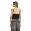 Γυναικείο Top Calvin Klein Jeans A- Woven Label Rib Cami Brilliant Black LV047C908G-UB1