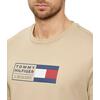 Ανδρικό T-shirt Tommy Hilfiger Brand Love Text Box Tee Sandalwood MW0MW42366-RBT