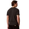 Ανδρικό T-Shirt Calvin Klein Ss Waffle Badge Crewnk Tee Pirate Black LV04RJ208G-8MN