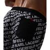 Ανδρικό Μαγιό Karl Lagerfeld Diagonal Aop Med Boardshorts Q18 Ao 230M2203-Q18