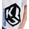 Ανδρικό T-Shirt Karl Lagerfeld Jeans Klj Monogram Sslv Tee White 236D1751-J109