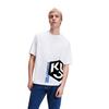 Ανδρικό T-Shirt Karl Lagerfeld Jeans Klj Monogram Sslv Tee White 236D1751-J109