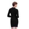 Γυναικείο Φόρεμα Karl Lagerfeld Jeans Klj Lslv Knitted Dress Black 236J1309-J101
