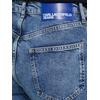 Γυναικείο Jean Karl Lagerfeld Klj Hr Straight W/Slit Denim Dark Marble Blue 241J1108-J306
