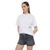 Γυναικείο T-shirt Karl Lagerfeld Klj Regular Karl Sslv Tee White 241J1707-J109