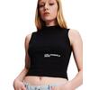 Γυναικείο Πλεκτό Karl Lagerfeld Klj Slvless Tank Black 241J2001-J101