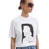 Γυναικείο T-shirt Karl Lagerfeld Regural Sslv Tee White 245J1711-J109
