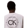 Ανδρικό T-shirt Calvin Klein 20s April  Graphic Seasonal Fashion Bright White LV04RE825G-YAF