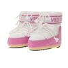 Γυναικείες Μπότες Moon Boot Mb Icon Low Nylon Pink White 80D1409340-JB05