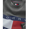 Ανδρικό Φούτερ Tommy Jeans Melange Flag Crew Grey Htr DM0DM21186-P6N