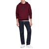Αντρικό Φούτερ Tommy Hilfiger Crest Emrbo Hoody Deep Rouge MW0MW35527-VLP