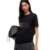 Γυναικείο T-Shirt Tommy Jeans Tjw Rlx Flag Bling Ss Tee Black DW0DW23267-BDS