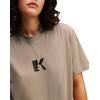 Γυναικείο T-shirt Karl Lagerfeld Reg Ss K Logo Desert Taupe A1W17031-1JH