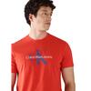 Ανδρικό T-Shirt Calvin Klein SS Hero Monologo 30s RedAlert LV040EM286-TNC