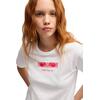 Γυναικείο T-shirt Hugo Destrel 1 White 50534246-100