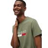 Ανδρικό T-shirt Tommy Jeans Tjm Slim Dna Play Tee Ext Rocky Mountain DM0DM23715-M04