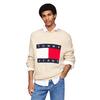 Ανδρικό Πουλόβερ Tommy Jeans Tjm Reg Melange Flag Sweater Newsprint Melange DM0DM19442-ACG